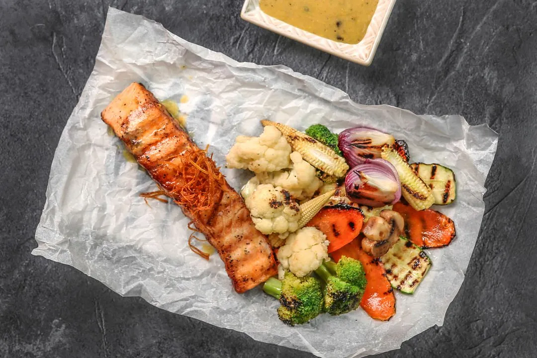 Healthy Mustard Salmon