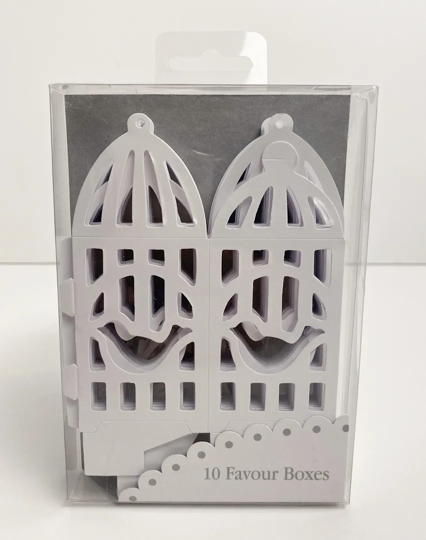 Birdcage favor box
