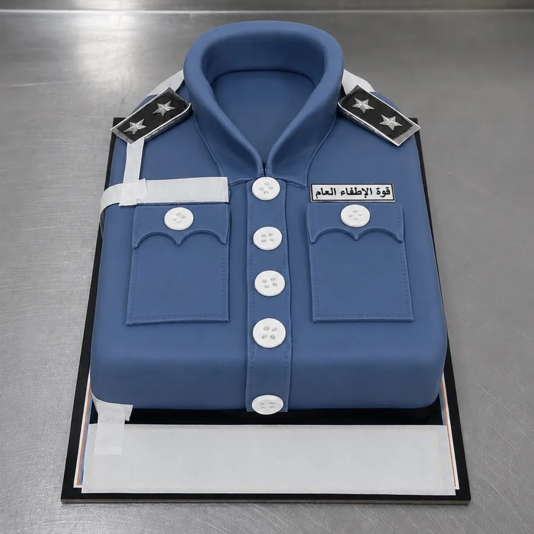 Fire Man Promotion Cake