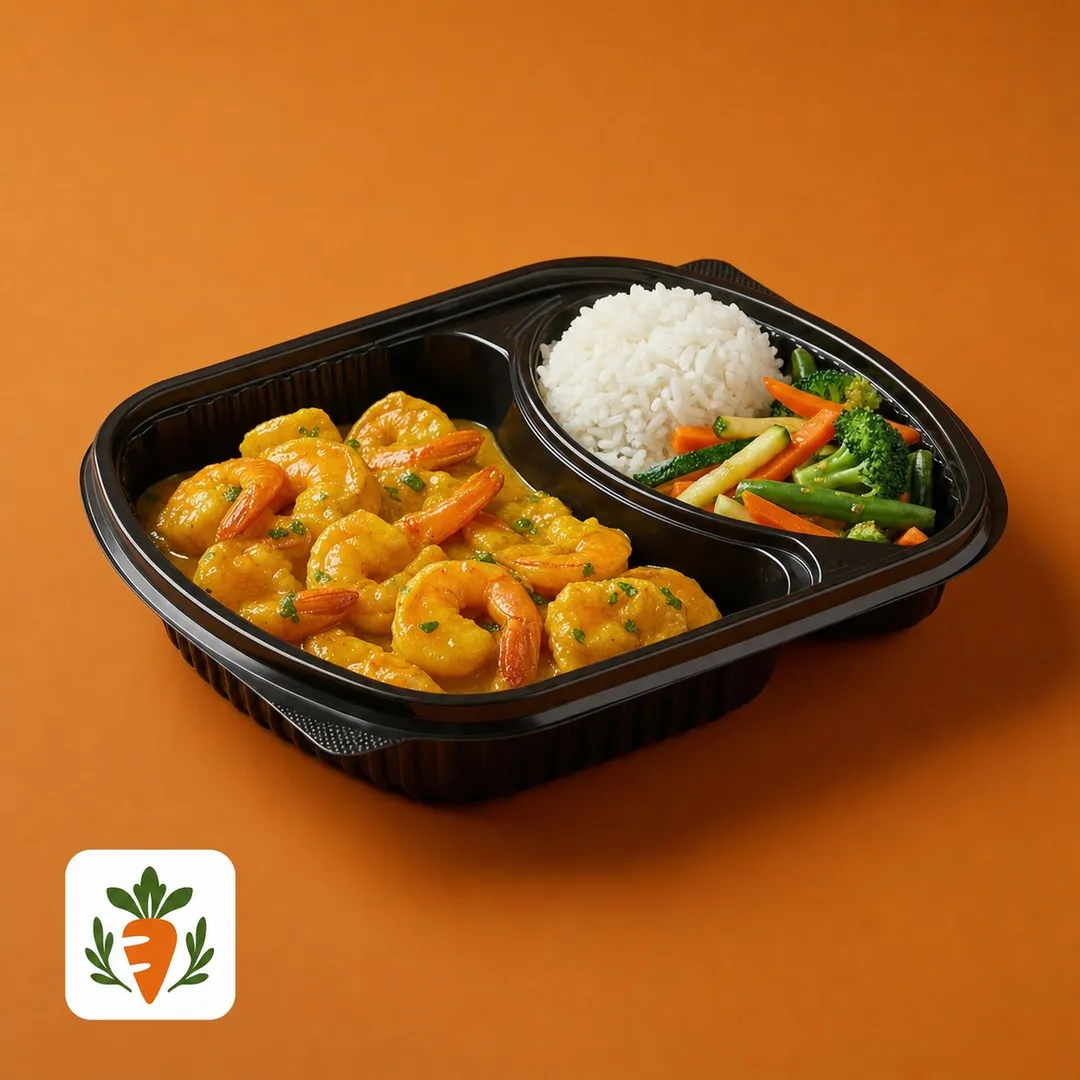 Shrimp curry Meal