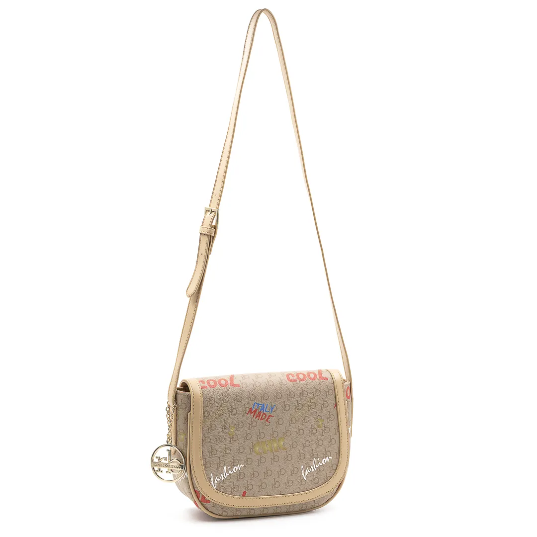 Roccobarocco - Cassiopeia Crossbody Bag - Taupe