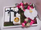 Ramadan Kareem White Tray
