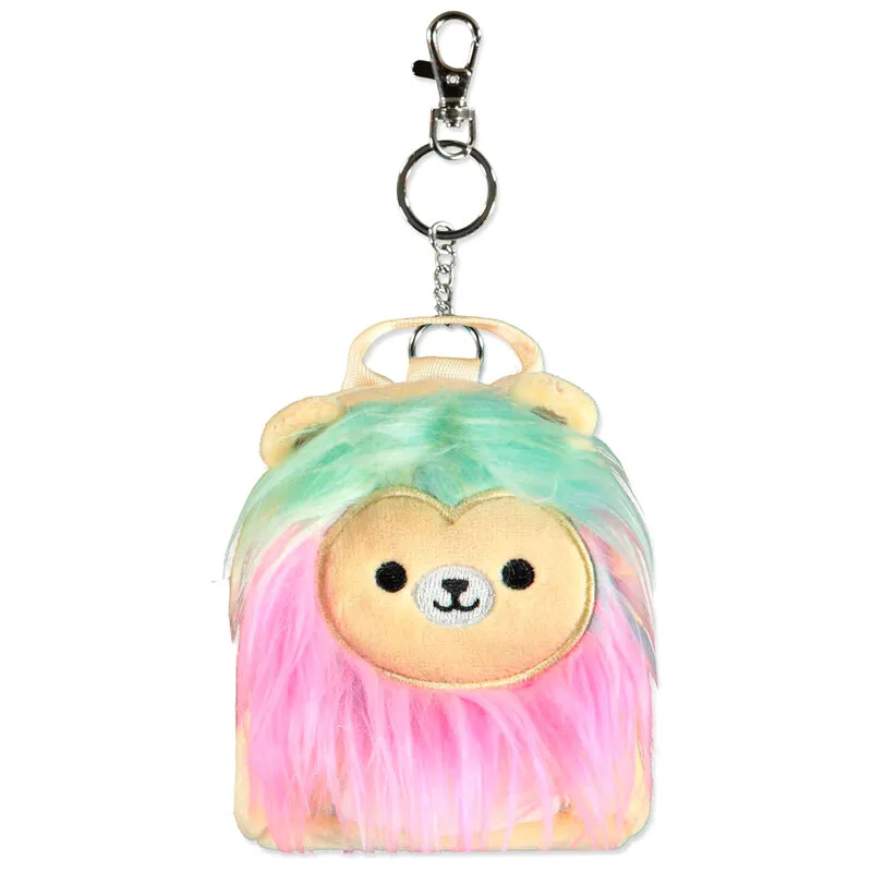 Squishmallows Micro Backpack Keychain Plush - Leonard