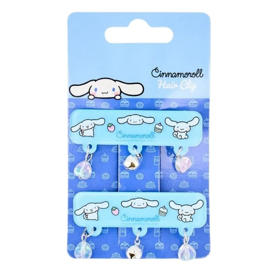 Cinnamoroll Clips With Charms - 2 PCS