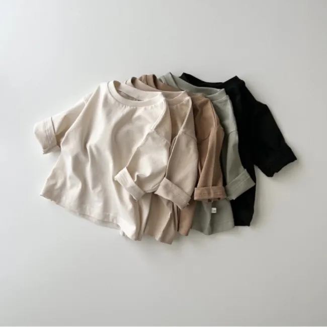 Basic Long Sleeve- Beige