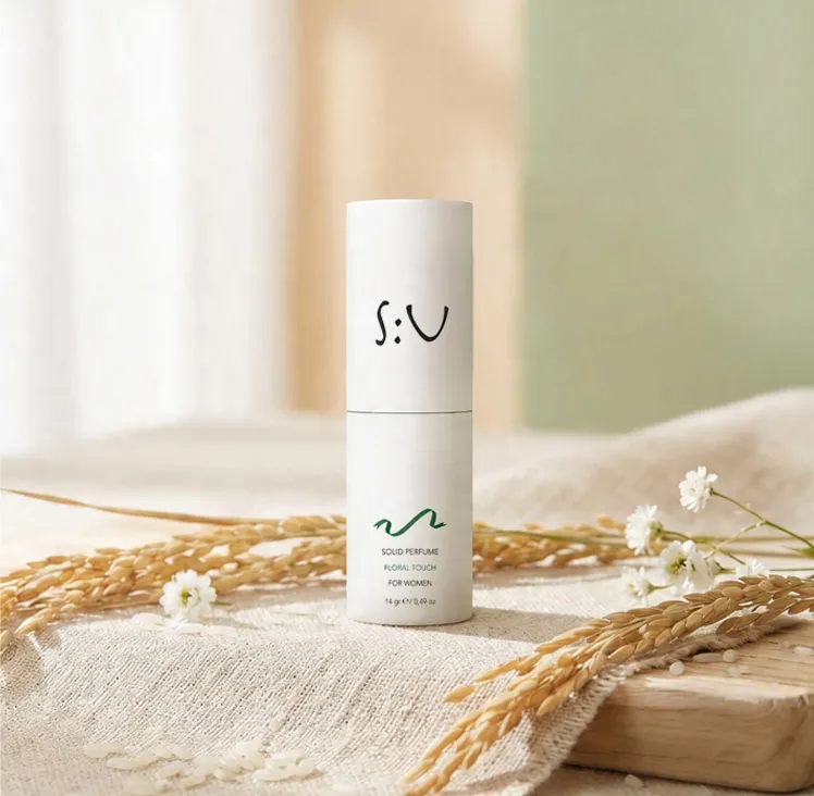 S:U SOLID PERFUME WOMEN FLORAL TOUCH (GREEN) 14G