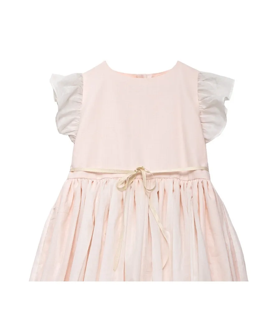 Nebu Romper (White/Pink)