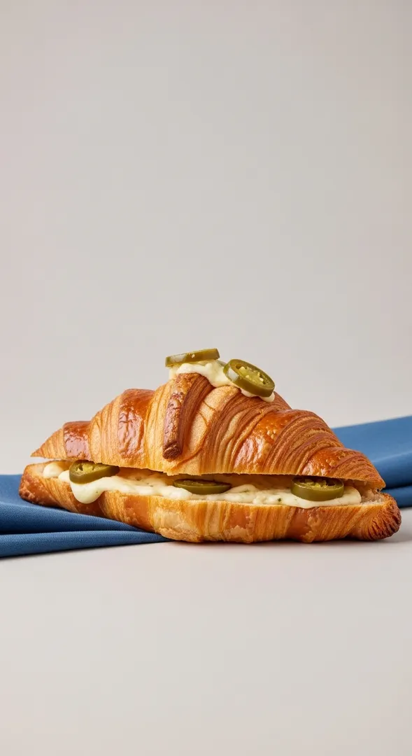 Cheese + Jalapeno Kroissant