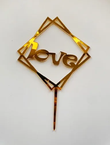 Love in Gold Color