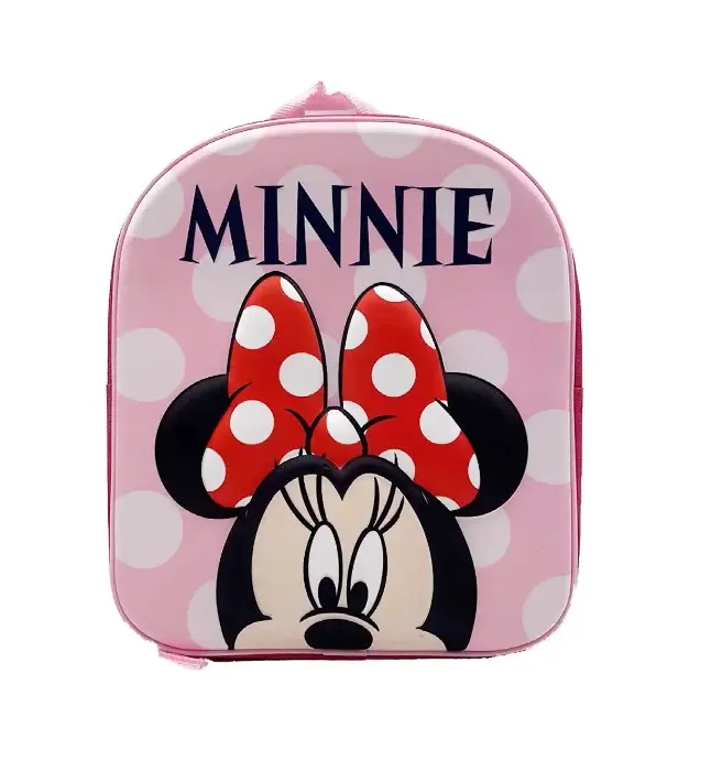 Minnie Mouse Kids 3D Backpack Bag