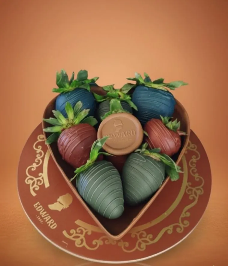 Strawberry heart of Edward
