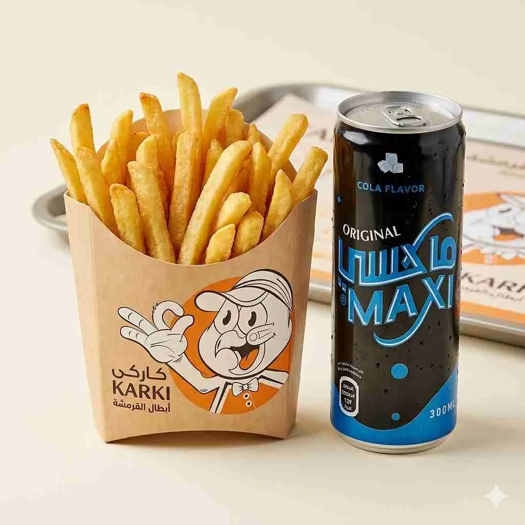(can+med fries) Combo