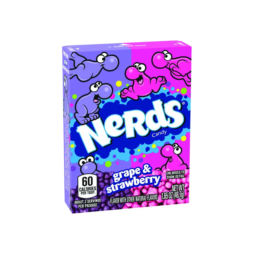 Nerds Mini Hard Candy with Grape & Strawberry Flavor 46g
