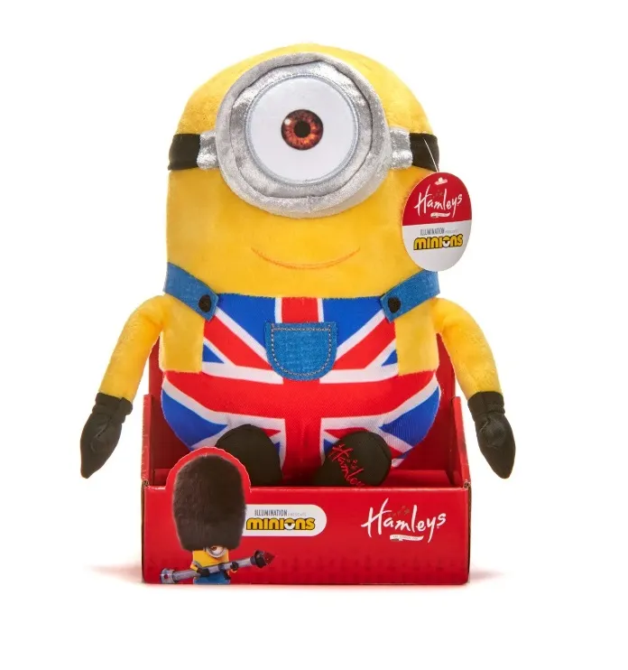 Minions Soft Toy In Union Jack Trousers