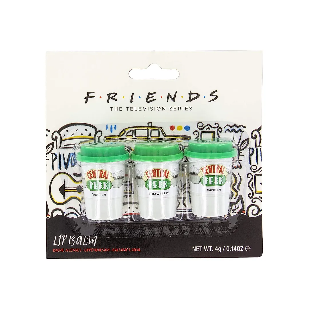 Friends Central Perk Flavored Lip Balm - Set Of 3