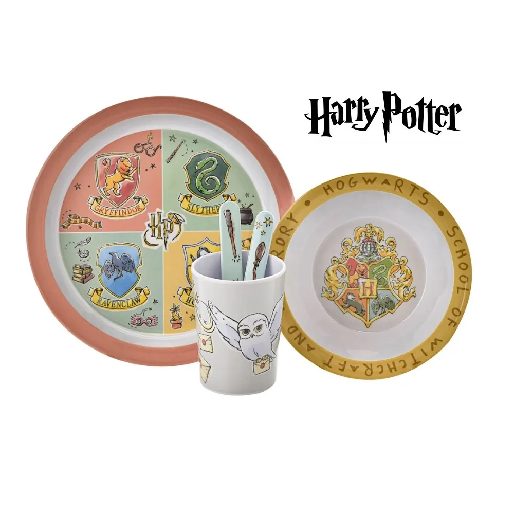 Harry Potter Dinner Set 5PC Melamine