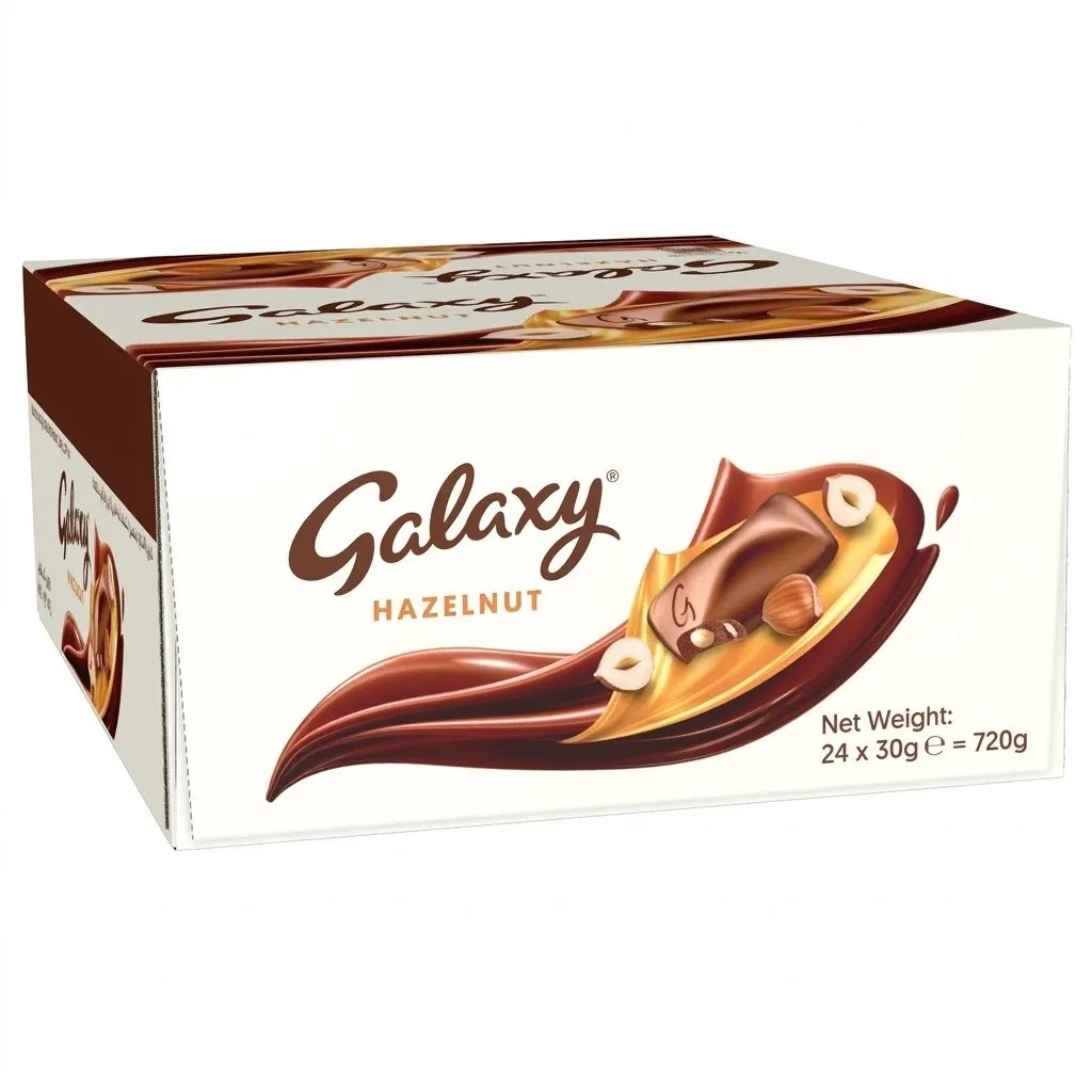 Galaxy Hazelnut Chocolate 24 Pieces x 30g