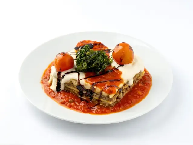 vegan brown lentil lasagna