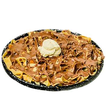Chocolate Fettuccine Crepe