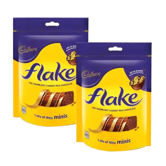 Cadbury Flake Mini Chocolate2 Bag 24 Pieces (2×12 Pieces, 174g)