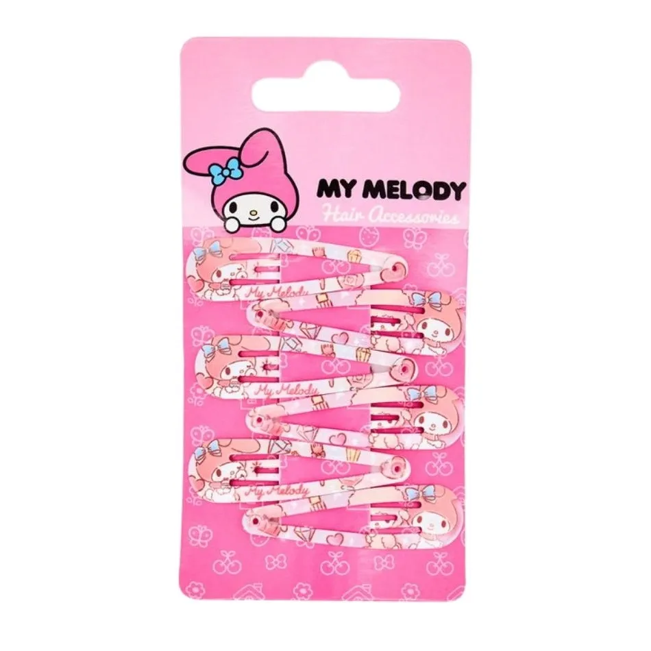 My Melody Hair Clips - 6 PCS