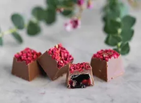 شوكولا التوت تشيز كيك
