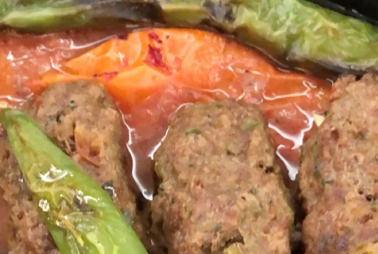 وجبة كباب خشخاش