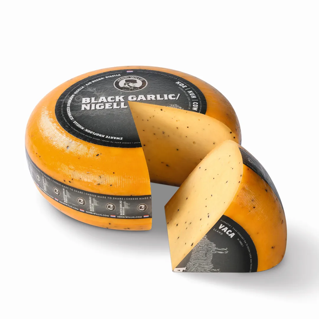 جبن جودا بقري بالثوم الأسود وحبة البركة | 1kg - 300gm