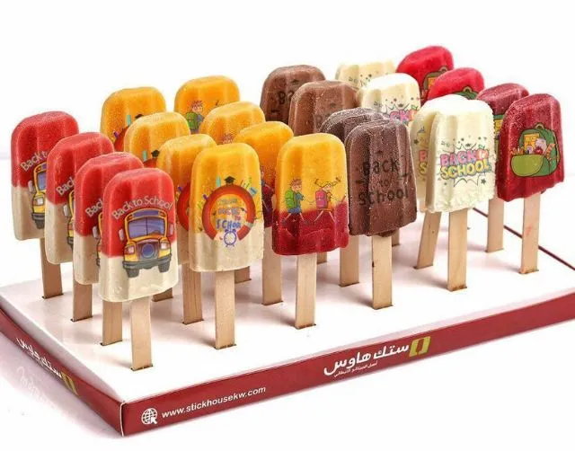 Back to school box ice cream 24 pcs
