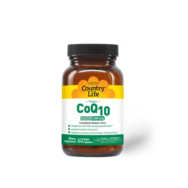 انزيم CoQ10 ١٠٠ ملغم ، ٦٠ كبسولة countrylife