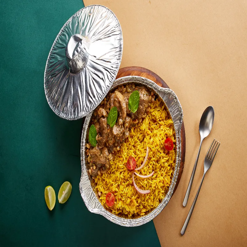 LAMB PILAF.