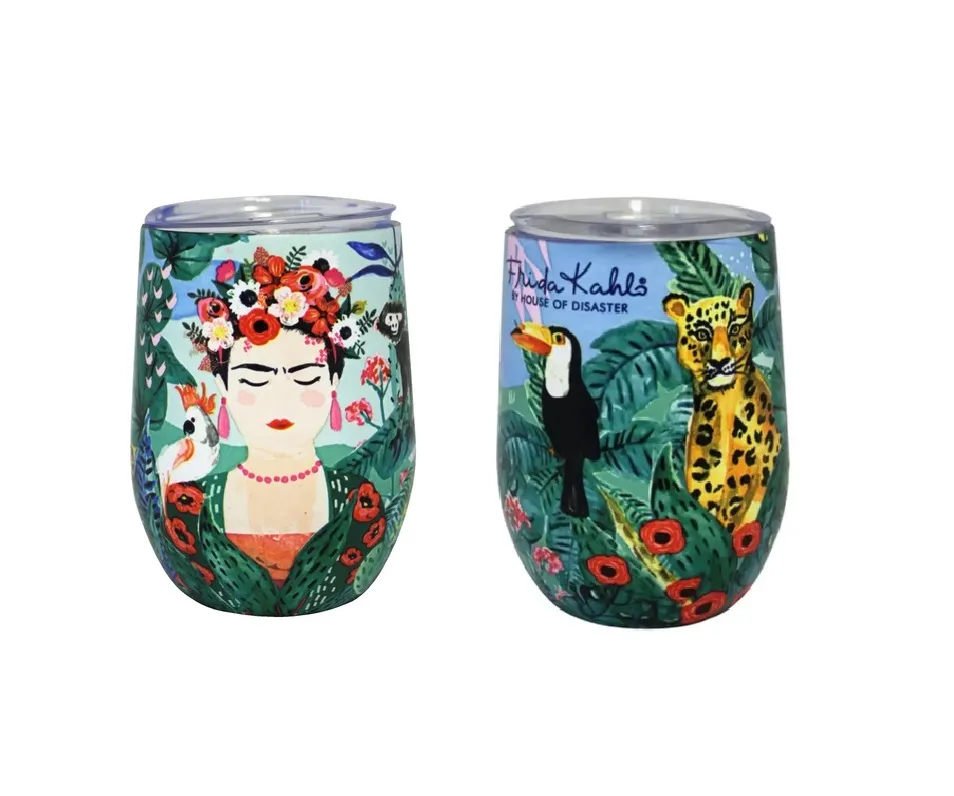 Frida Kahlo Tropical Eco Travel Cup