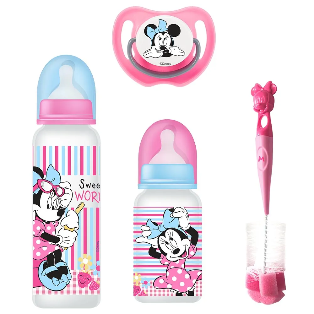 Minnie Mouse Baby 4 PCS Gift Feeding Set