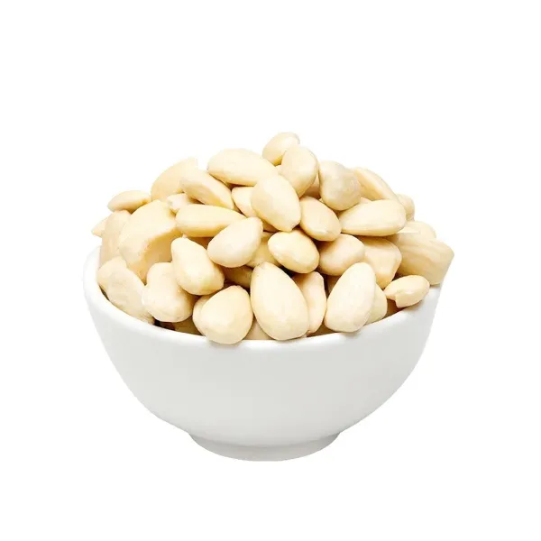 Whole peeled raw almonds