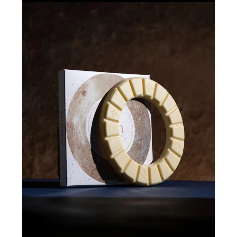 White Chocolate Rounded Bars - 120 Grams