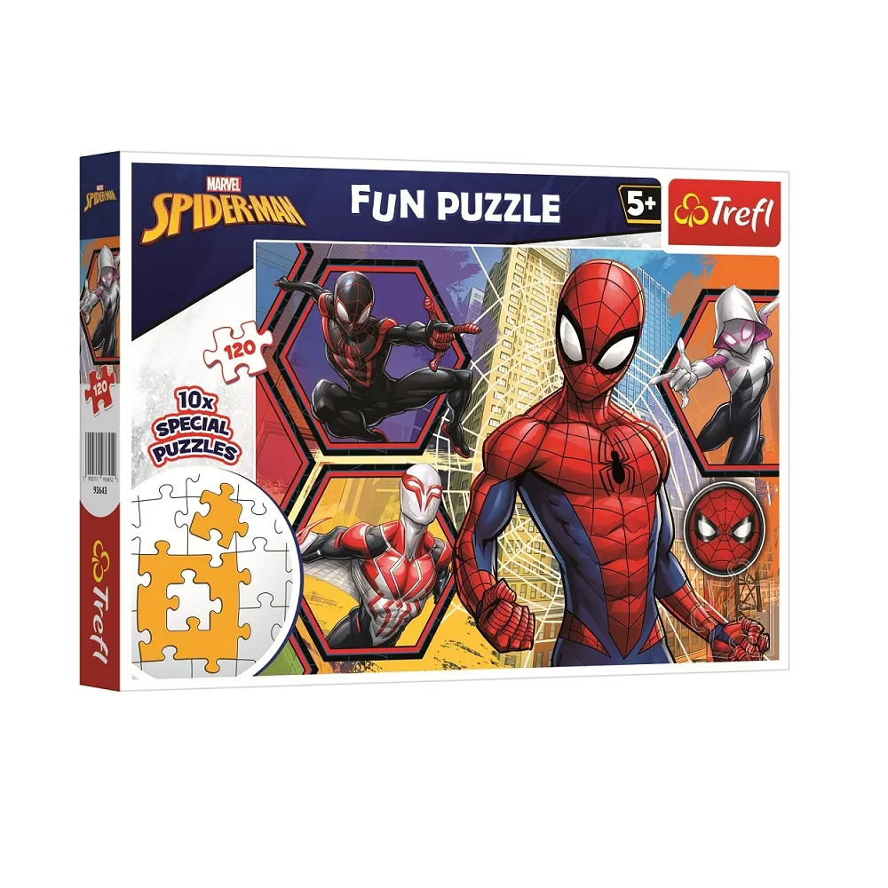 Spider-Man Fun Puzzle - 120 PCS