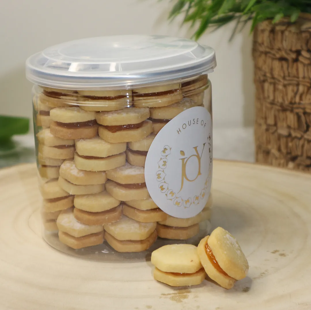 Apricot Petitfour Jar