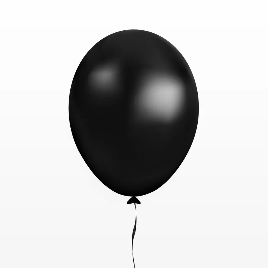black balloon