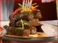 ورق عنب بدبس الرمان