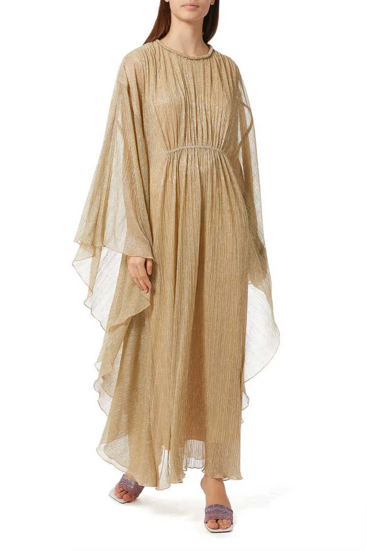 Jonathan Simkhai - Farrah Plisse Kaftan Dress