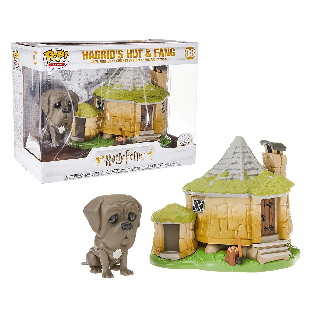 Funko Pop! Town: Harry Potter - Hagrid's House with Fang