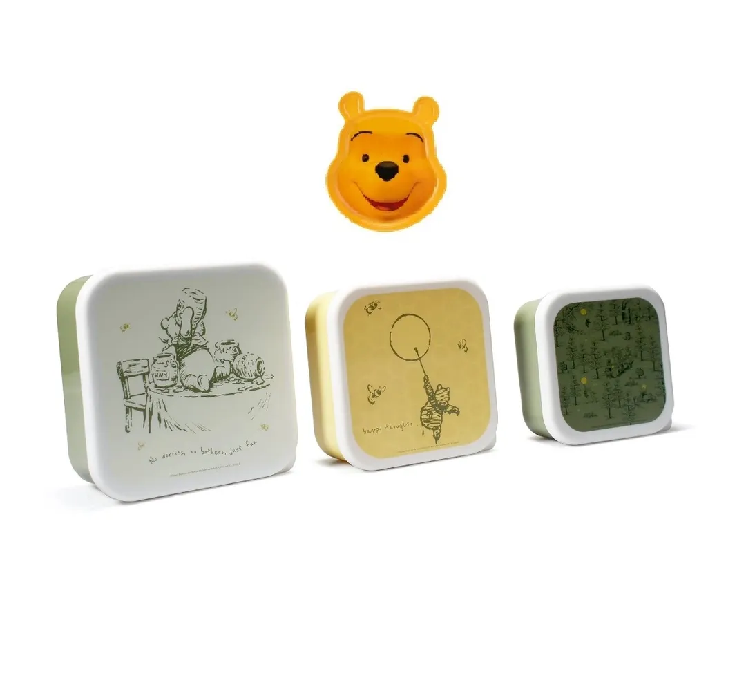Winnie The Pooh 3 Snack Boxes