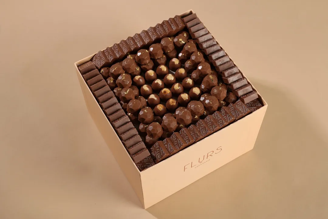 Mix chocolate stand.