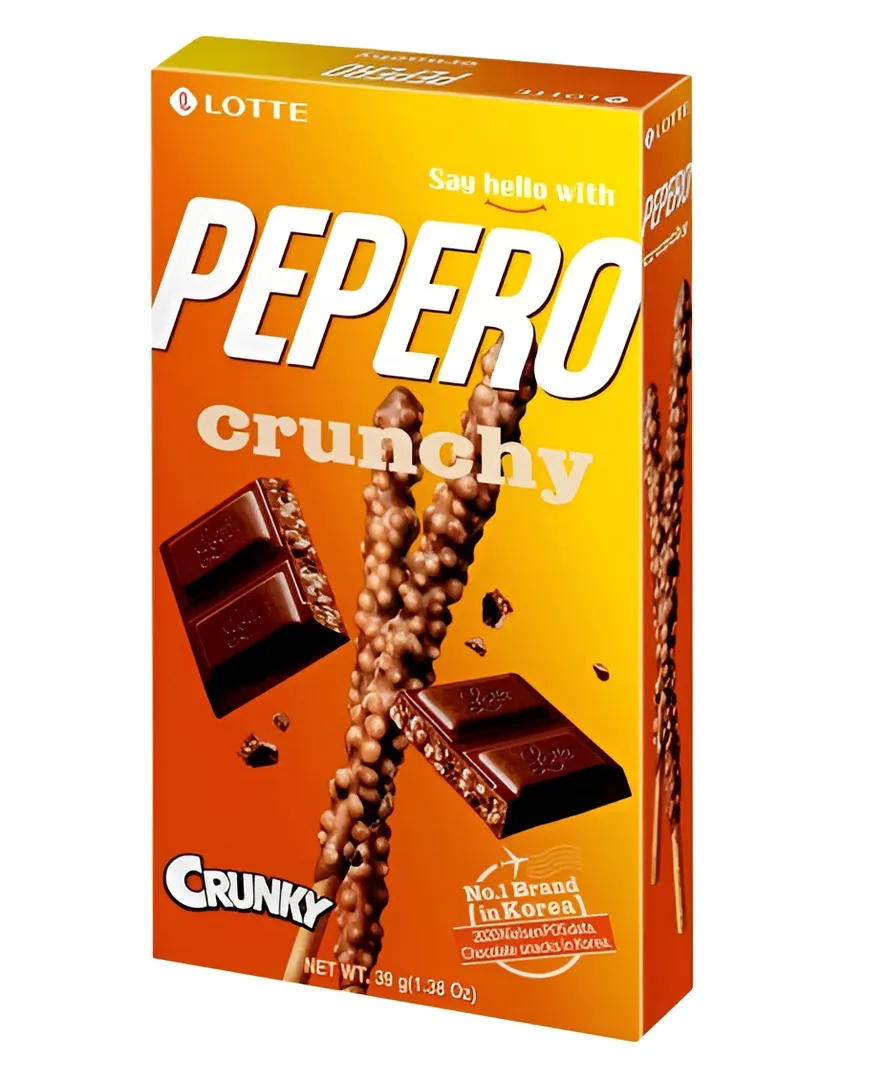 Pepero Crunchy Value Pack 8 Pieces x 39g