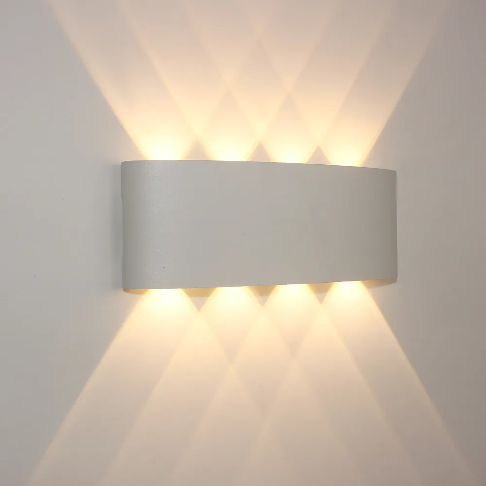 CLEVER LED Wall Lamp GRAY OUT 220x80x35mm