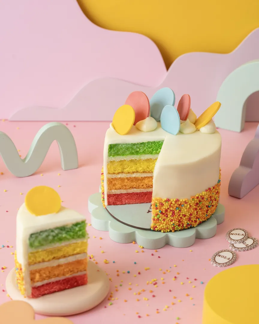 Vanilla Birthday Small Cake
