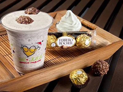 Ferrero Rocher Milk Shake