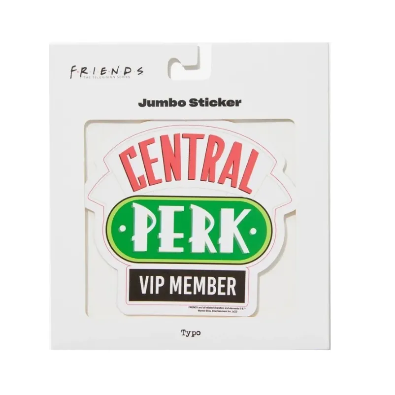 Friends Central Perk Jumbo Sticker
