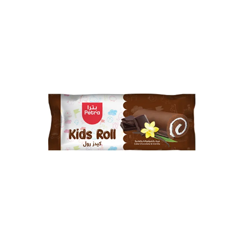 Kids Roll Chocolate Vanilla 25 grams ( 24 Pieces )