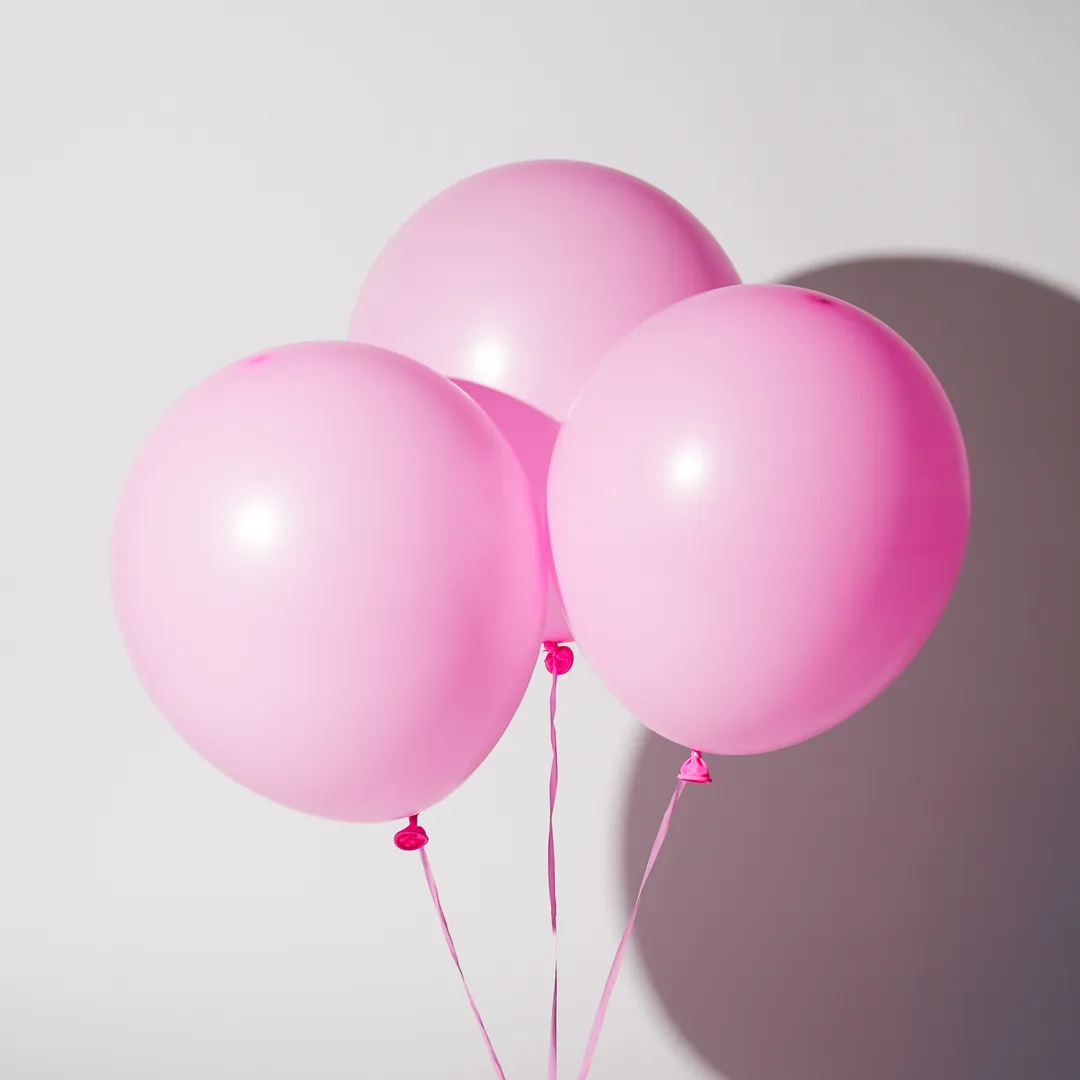 Pink balloons 3